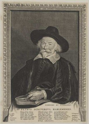Bildnis des Petrvs Scriverivs