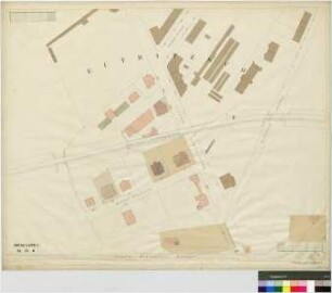 Abt. C, Bl. 25 N - Überarbeitung zu Nr. 271 - Erlenstraße, Eutritzscher Straße, Am hölzernen Handweg, Lindenstraße, Thüringer Verbindungsbahn, Leipzig-Magdeburger Bahn