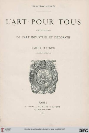 2: L' art pour tous: encyclopédie de l'art industriel et décoratif