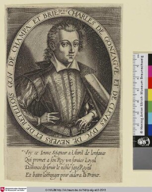 Charles de Gonzagve [Carl I Gonzaga Herzog von Mantua und Montferrat]