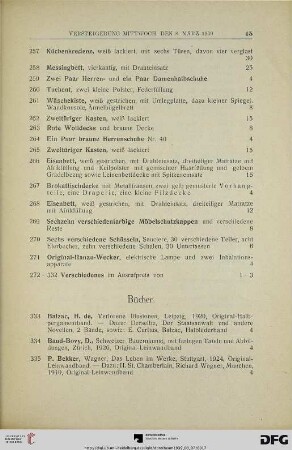 Bücher (Nr. 333-471)