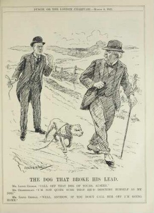 The dog that broke his lead