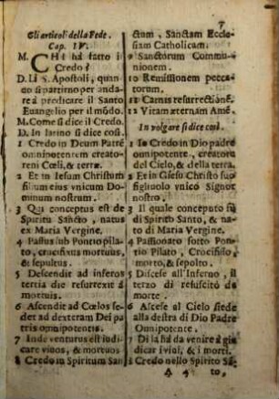 Interrogatorio della dottrina christiana