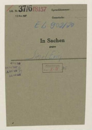 Siebel, Erich Lothar Max