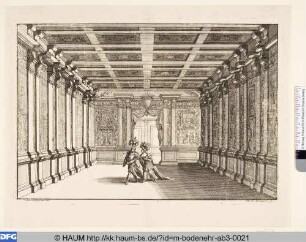 Vorsaal, Bühnenbild zu 'Camillo Generoso'