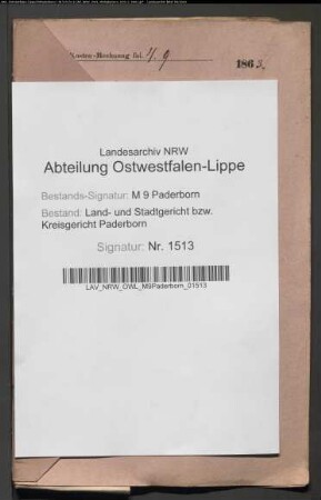 Erblasser: Budde, Therese; Ehepartner: Budde, Heinrich: