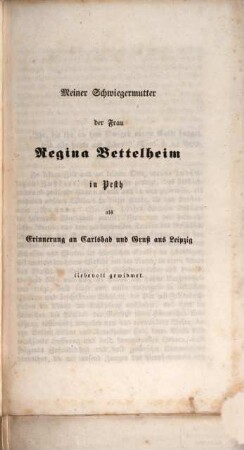 Der Mensch, als Spiegelbild der Natur betrachtet : Kanzel-Vortrag, am Sabbat Nachamu (31. Juli) im israelitischen Tempel zu Carlsbad gehalten von Ad. Jellinek