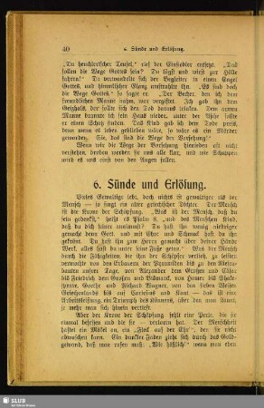 6. Sünde und Erlösung