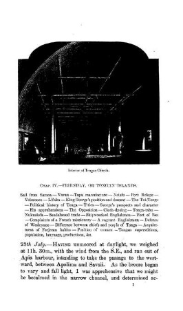 Interior of Tongan Church
