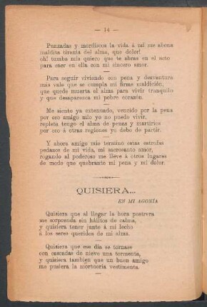 Quisiera...