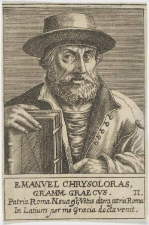 Bildnis des Emanvel Chrysoloras