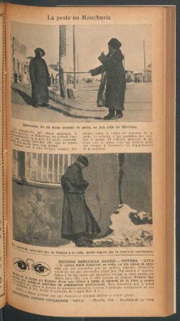 La peste en Manchuria