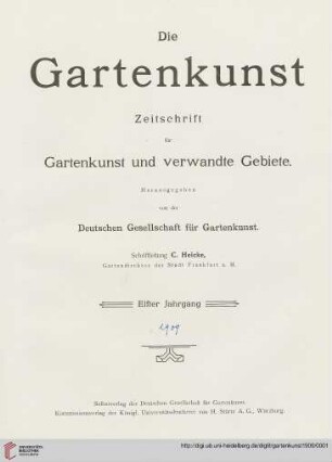 11: Die Gartenkunst