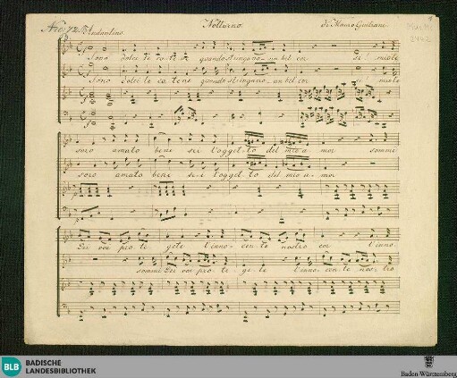 Sono dolci le catene - Don Mus.Ms. 2442 : V (2), pf; F; HecG vocal-3/5 no.5