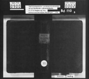 Diarium (Nr. 6972-13727)