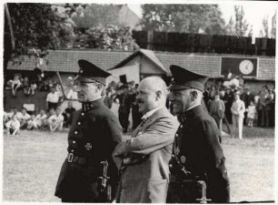 Fünfter Wettkampf für polizeiliche Körperausbildung 17. - 19. Juni 1932 in Karlsruhe