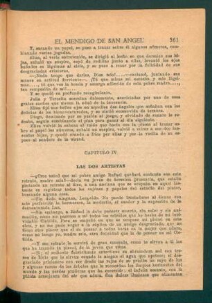 Capítulo IV - Las dos artistas