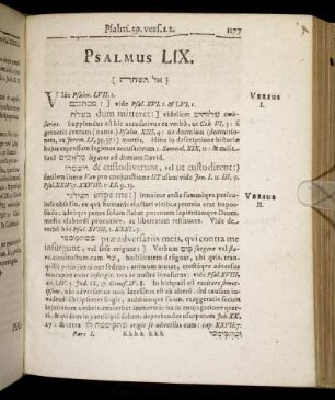 Psalmus LIX. - Psalmus LX.