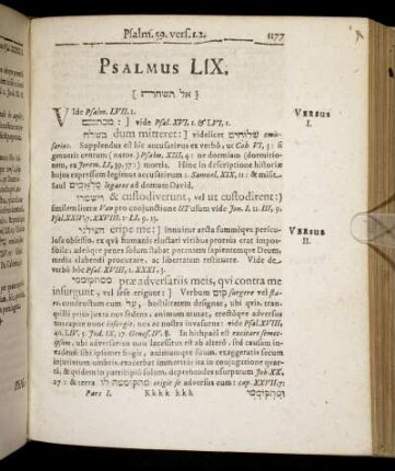 Psalmus LIX. - Psalmus LX.