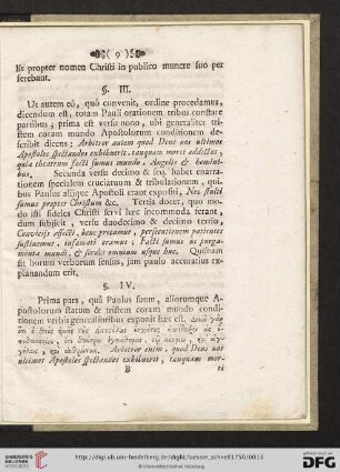 § IV. Quinam homines per Apostolos ultimos debeant hoc loco intelligi, indagatur […]