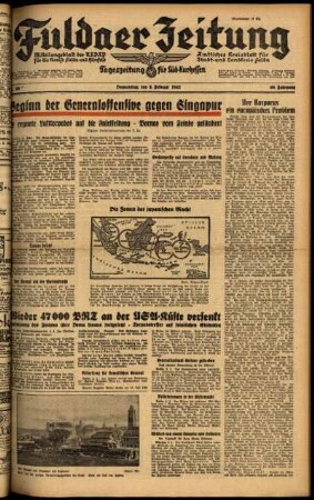 Ausgabe vom Donnerstag, den 05. Februar 1942.