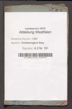 Reparatur des reformierten Predigerhauses zu Herdecke
