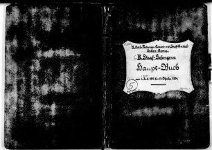 Hauptbuch der Gefangenen: C. Strafgefangene