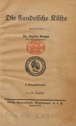Die flandrische Küste