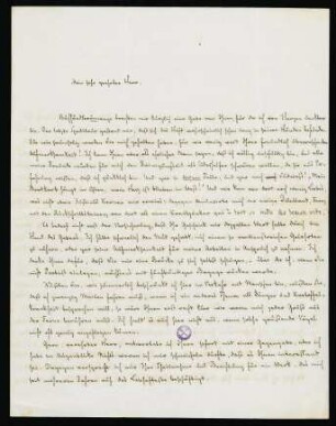 Brief, 13. März 1852