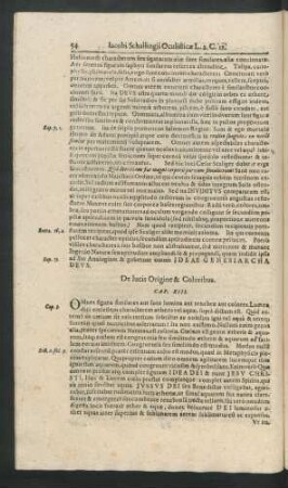 De lucis Origine & Coloribus. Cap. XIII.
