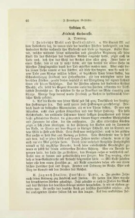 Lektion 6. Friedrich Barbarossa