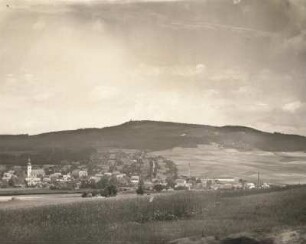 Eibau. Ortsteil Walddorf. Blick gegen Kottmar