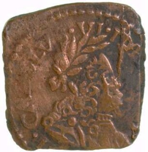 Münze, Quattrino, 1736