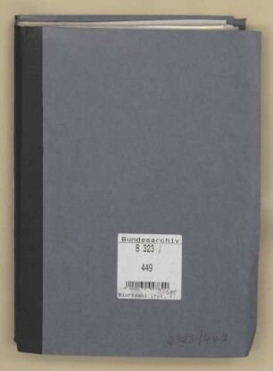 Deutsch-italienische Verhandlungen über die Rückführung italienischen Kunstgutes (Dubletten): Bd. 1 / 2