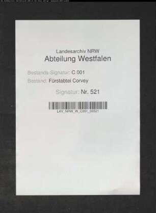 Weihen bürgerlicher Professen (alphabetisch)