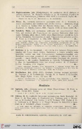 Medizin (Nr. 809 - 927)