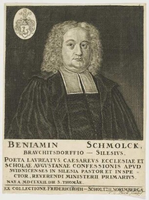 Bildnis des Benjamin Schmolck