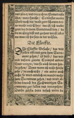 Die Fünffte.