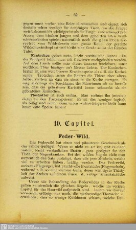 10. Capitel. Feder-Wild