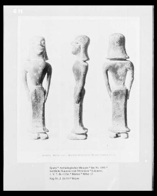 Weibliche Statuette vom Menelaion