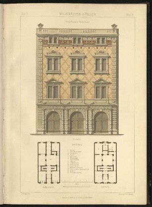 Blatt 9: Eingebautes Wohnhaus