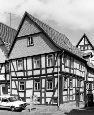 Fachwerkwohnhaus; Alsfeld, Amthof 2