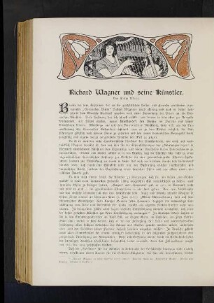 Richard Wagner und seine Künstler