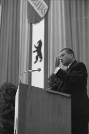 Zehnjähriges Stiftungsfest des "Bundes der Berliner/Kreisverband Karlsruhe".