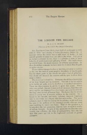 The London Fire Brigade