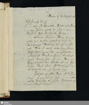Nr. 64a-k. Böttiger an Schiller, Friedrich