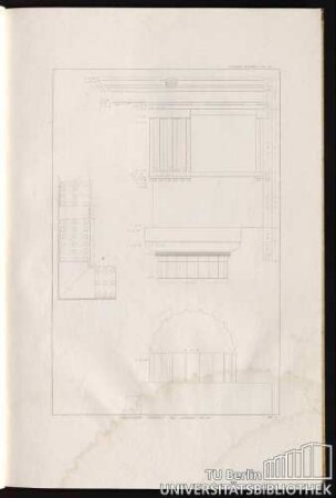 Liefg. I. Pl. V. Dorischer Porticus zu Athen.