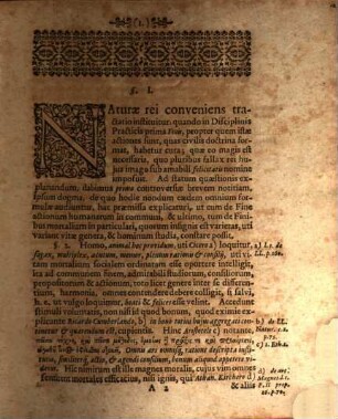 De fine hominis, vulgo summo bono, secundum disciplinam philosophiae barbaricae et Italicae