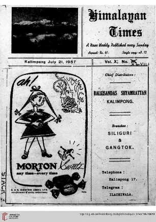 No. XLVIII (21 July 1957)