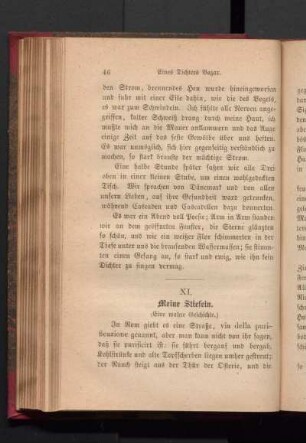 XI. Meine Stiefeln. (Eine wahre Geschichte.)